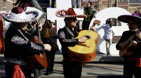 Mariachi kort optreden